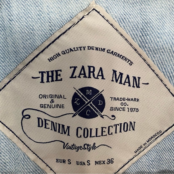 Men’s Zara Denim Jacket - Picture 3 of 5